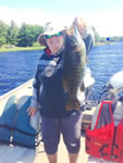Denise With Smallmouth